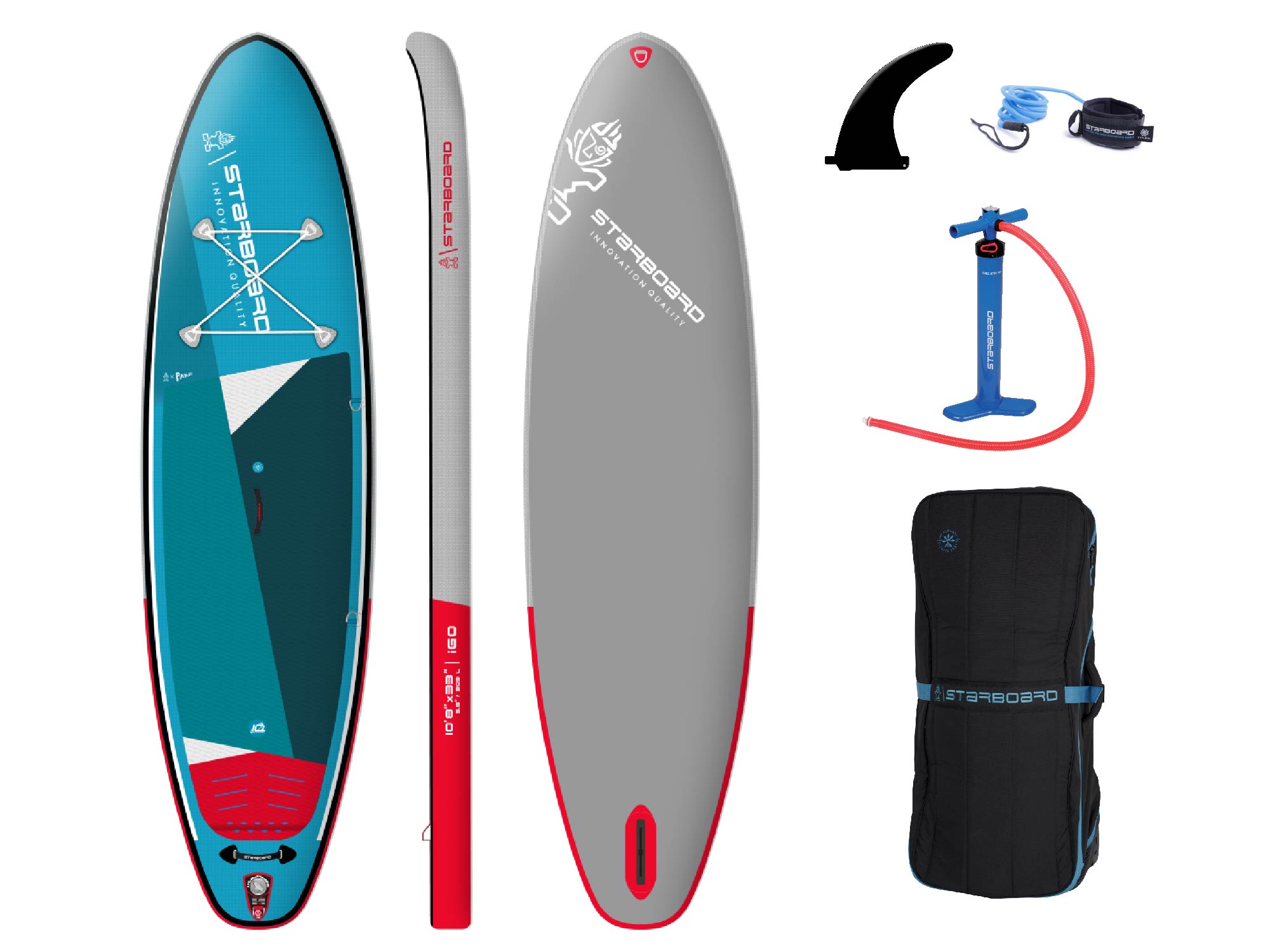 Starboard 10 8 X 33 Igo Inflatable Sup Starboard North America